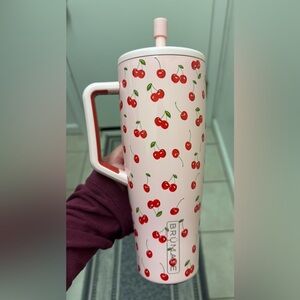 BNIB BrüMate 40oz Era x Krista Horton “CHERRY” with Straw Cover